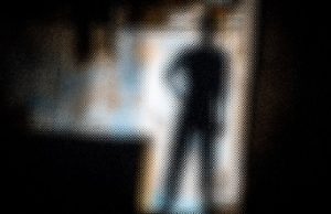 ぼやけた人影